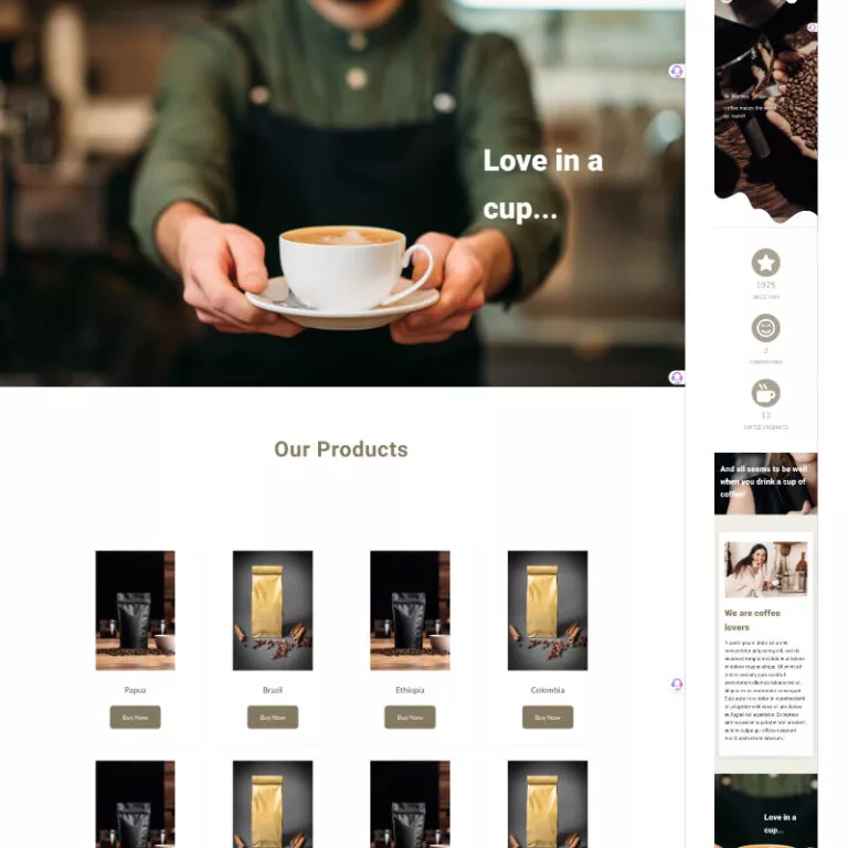 Themebook | coffee eshop